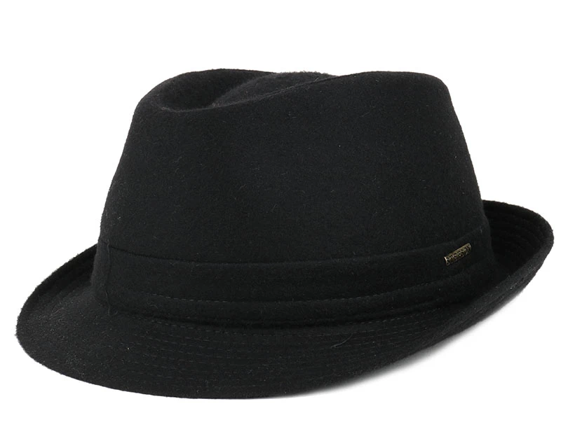 Trilby Wool Black - Stetson 1 Trilby Wool Black - Stetson