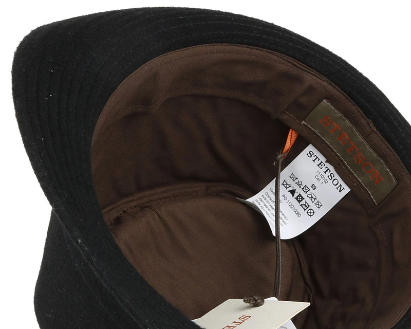 Trilby Wool Black - Stetson 3 Trilby Wool Black - Stetson - Image 3