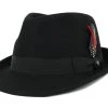 Woolfelt Black Trilby - Stetson