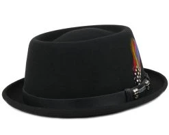 Pork Pie Woolfelt Black - Stetson