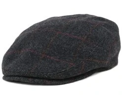 Kent Wool EF Herringbone Flat Cap - Stetson
