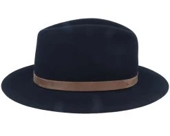Traveller Vitafelt Black Fedora - Stetson -Fashion Hat Discount Store 4043898003780 3