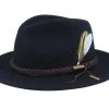 Tller Vitafelt Black Fedora - Stetson