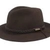 Tller Vitafelt Brown Fedora - Stetson