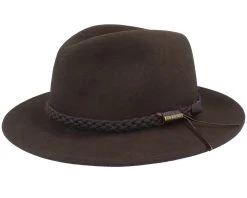 Tller Vitafelt Brown Fedora - Stetson