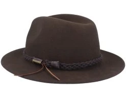 Tller Vitafelt Brown Fedora - Stetson -Fashion Hat Discount Store 4043898003902 3