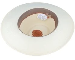 Traveller Toyo White Straw Hat - Stetson -Fashion Hat Discount Store 4043898009386 4