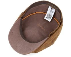 Burney Pig Skin Flat Cap - Stetson -Fashion Hat Discount Store 4043898012829 4