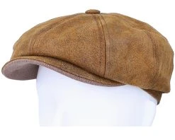 Burney Pig Skin Flat Cap - Stetson -Fashion Hat Discount Store 4043898012829 5