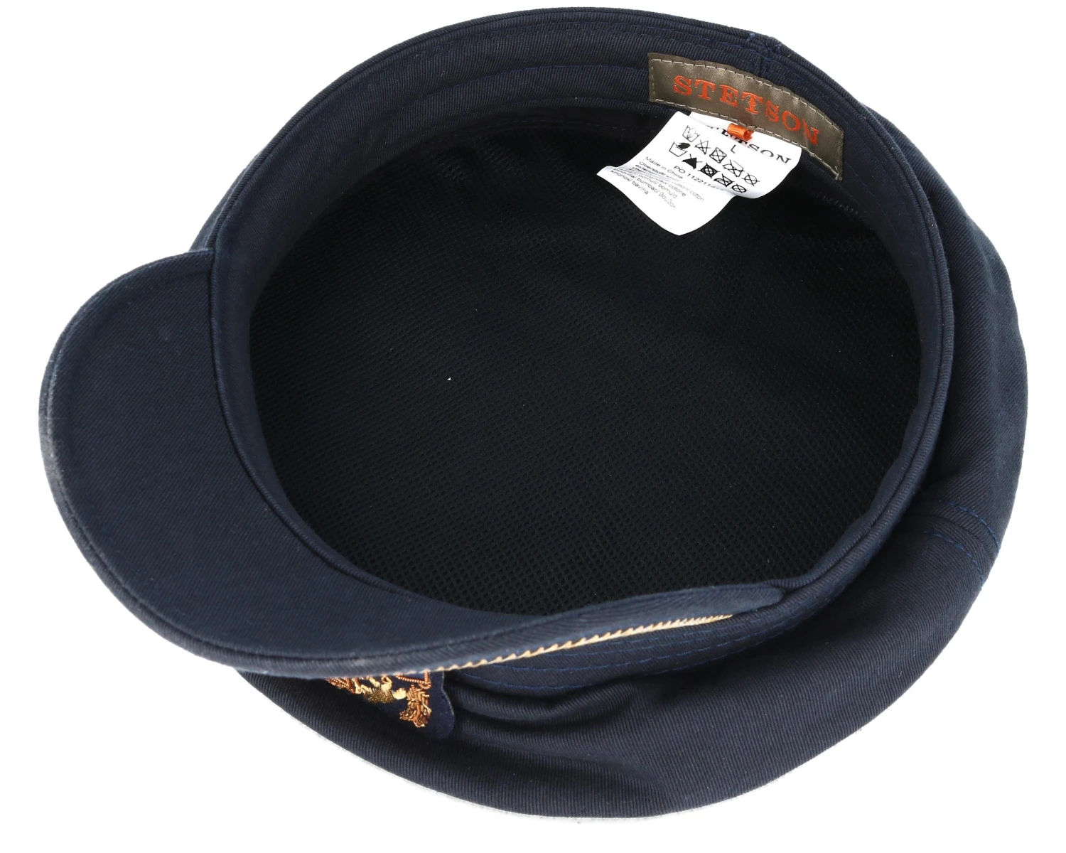 Fisherman Cotton Navy Vega Cap - Stetson 4 Fisherman Cotton Navy Vega Cap - Stetson - Image 4