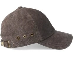 Baseball Cap Pigskin Braun Adjustable - Stetson -Fashion Hat Discount Store 4043898018319 3