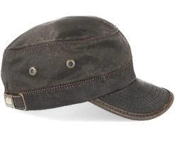 Army Co/Pes Dark Brown Adjustable - Stetson -Fashion Hat Discount Store 4043898020251 3