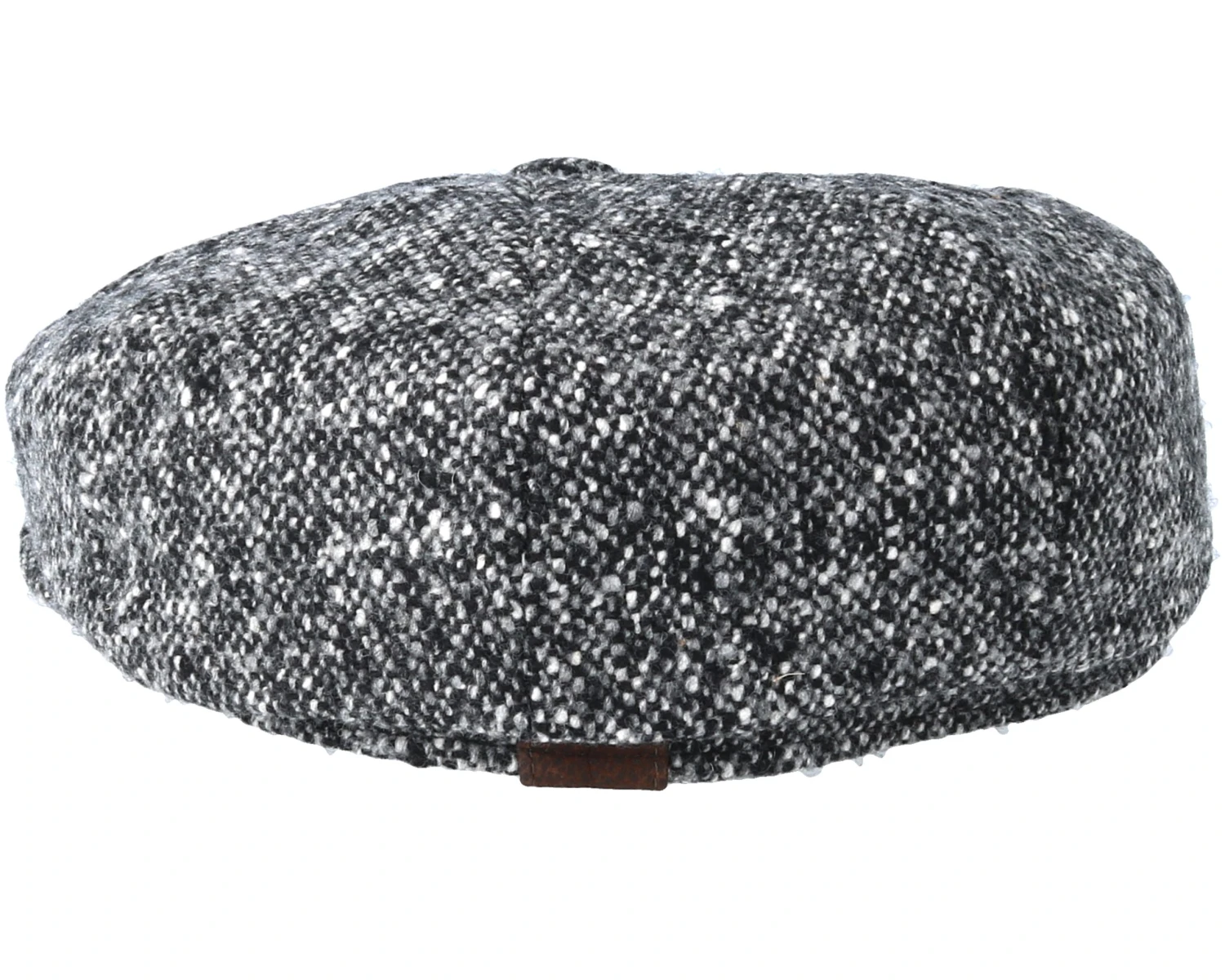 Hatteras Donegal Black Flat Cap - Stetson 2 Hatteras Donegal Black Flat Cap - Stetson - Image 2