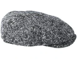 Hatteras Donegal Black Flat Cap - Stetson 7 Hatteras Donegal Black Flat Cap - Stetson -Fashion Hat Discount Store 4043898020787 3