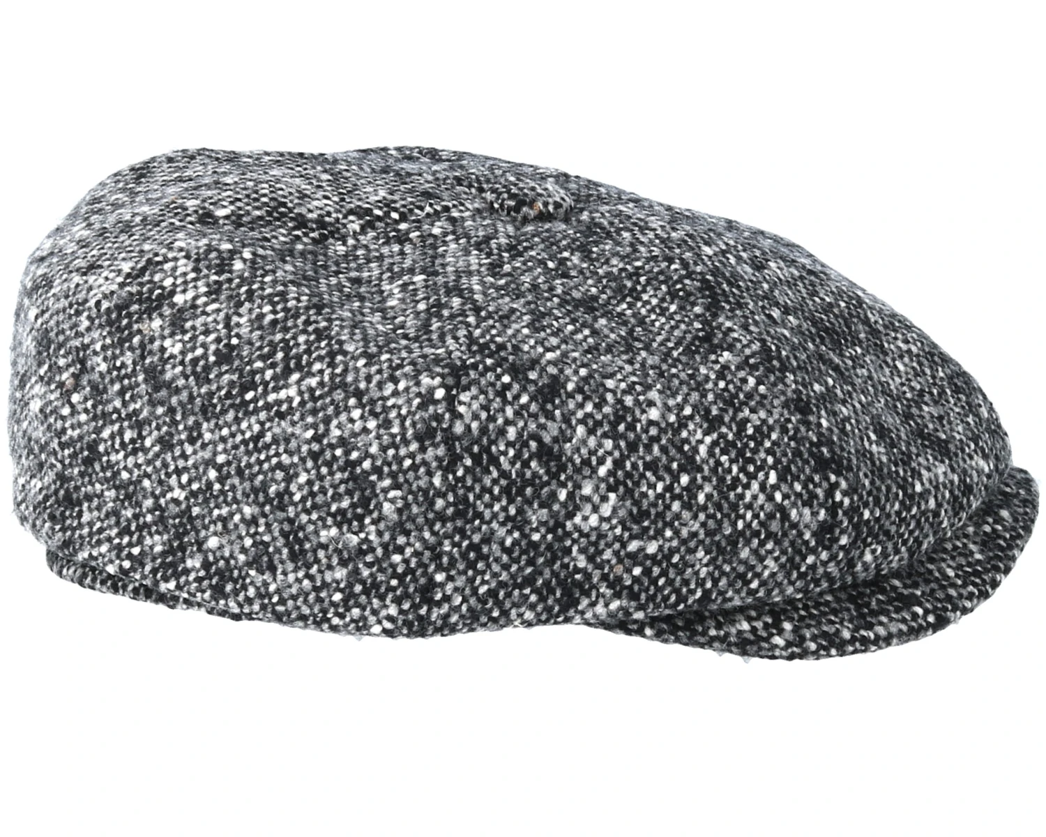 Hatteras Donegal Black Flat Cap - Stetson 3 Hatteras Donegal Black Flat Cap - Stetson - Image 3