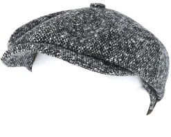 Hatteras Donegal Black Flat Cap - Stetson 9 Hatteras Donegal Black Flat Cap - Stetson -Fashion Hat Discount Store 4043898020787 5