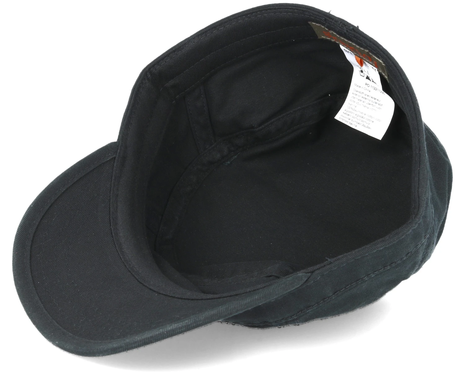Army Cotton Black Fitted - Stetson 4 Army Cotton Black Fitted - Stetson - Image 4