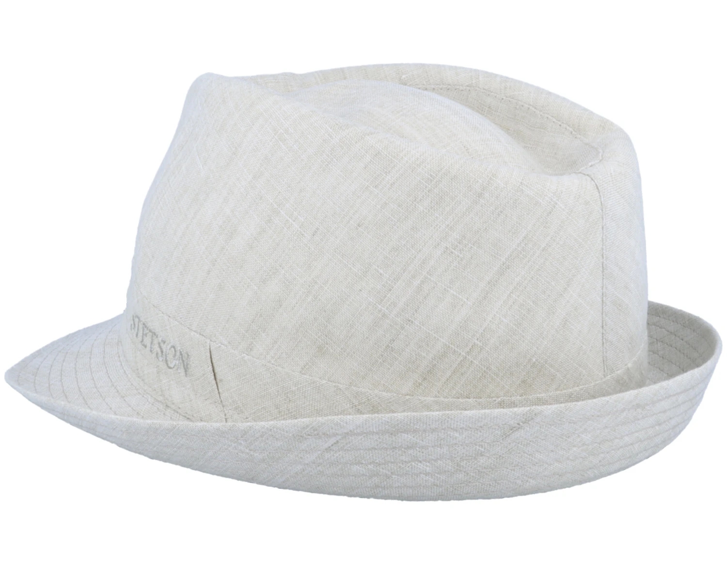 Linen Stone Trilby - Stetson 2 Linen Stone Trilby - Stetson - Image 2
