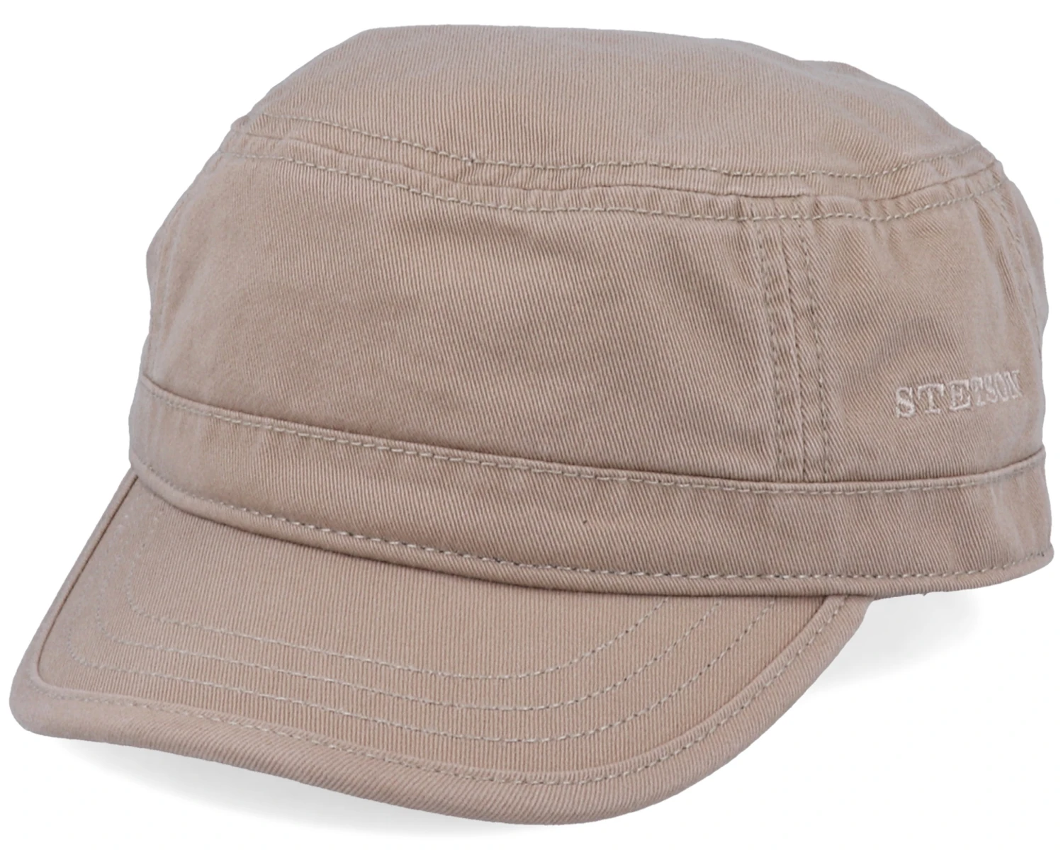 Cap Cotton Khaki Army - Stetson 1 Cap Cotton Khaki Army - Stetson