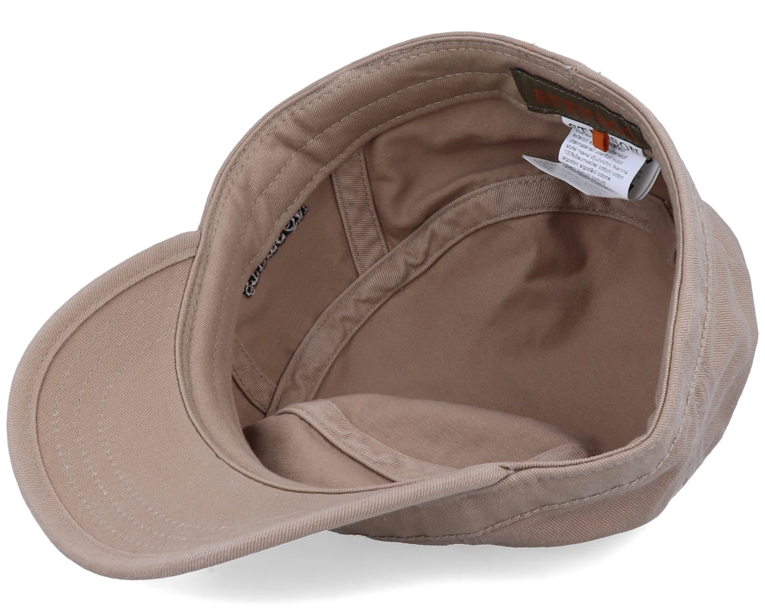 Cap Cotton Khaki Army - Stetson 4 Cap Cotton Khaki Army - Stetson - Image 4