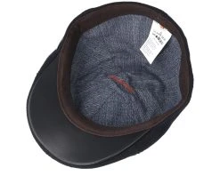 Texas Cotton Knit Navy Flat Cap - Stetson -Fashion Hat Discount Store 4043898219860 4