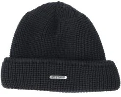 Wool Black Beanie - Stetson