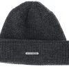 Merino Wool Dark Grey/Black Beanie - Stetson