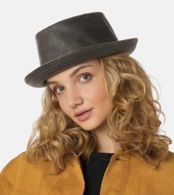 Odenton Pork Pie - Stetson -Fashion Hat Discount Store 4043898352413 Voulgarakis Artemisz FEMALE 1 20220408