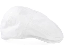 Ivy Cotton White Flat Cap - Stetson -Fashion Hat Discount Store 4043898369183 3