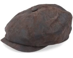Hatteras Pigskin Flat Cap - Stetson