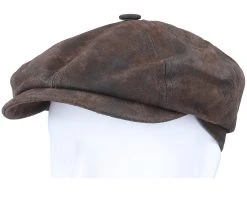 Hatteras Pigskin Flat Cap - Stetson -Fashion Hat Discount Store 4043898383363 5