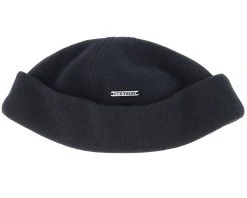 Docker Wool/Cashmere Black Beanie - Stetson
