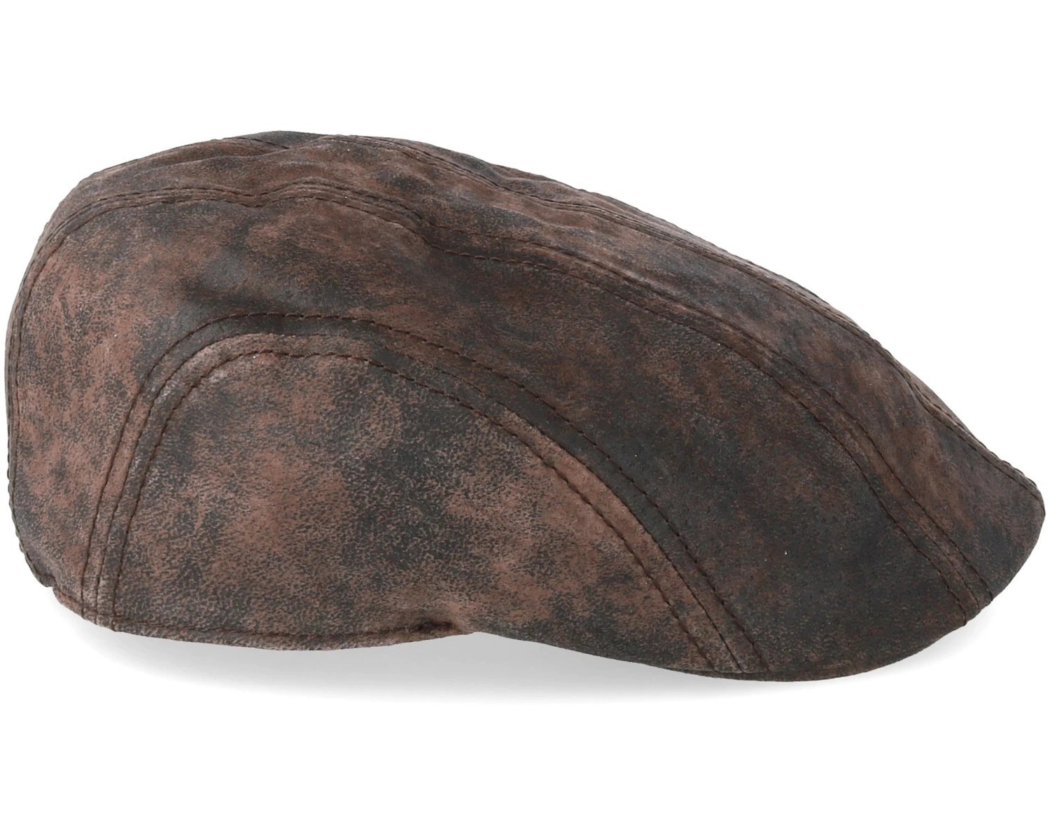 Ivy Cap Pigskin Dark Brown Flat Cap - Stetson 3 Ivy Cap Pigskin Dark Brown Flat Cap - Stetson - Image 3