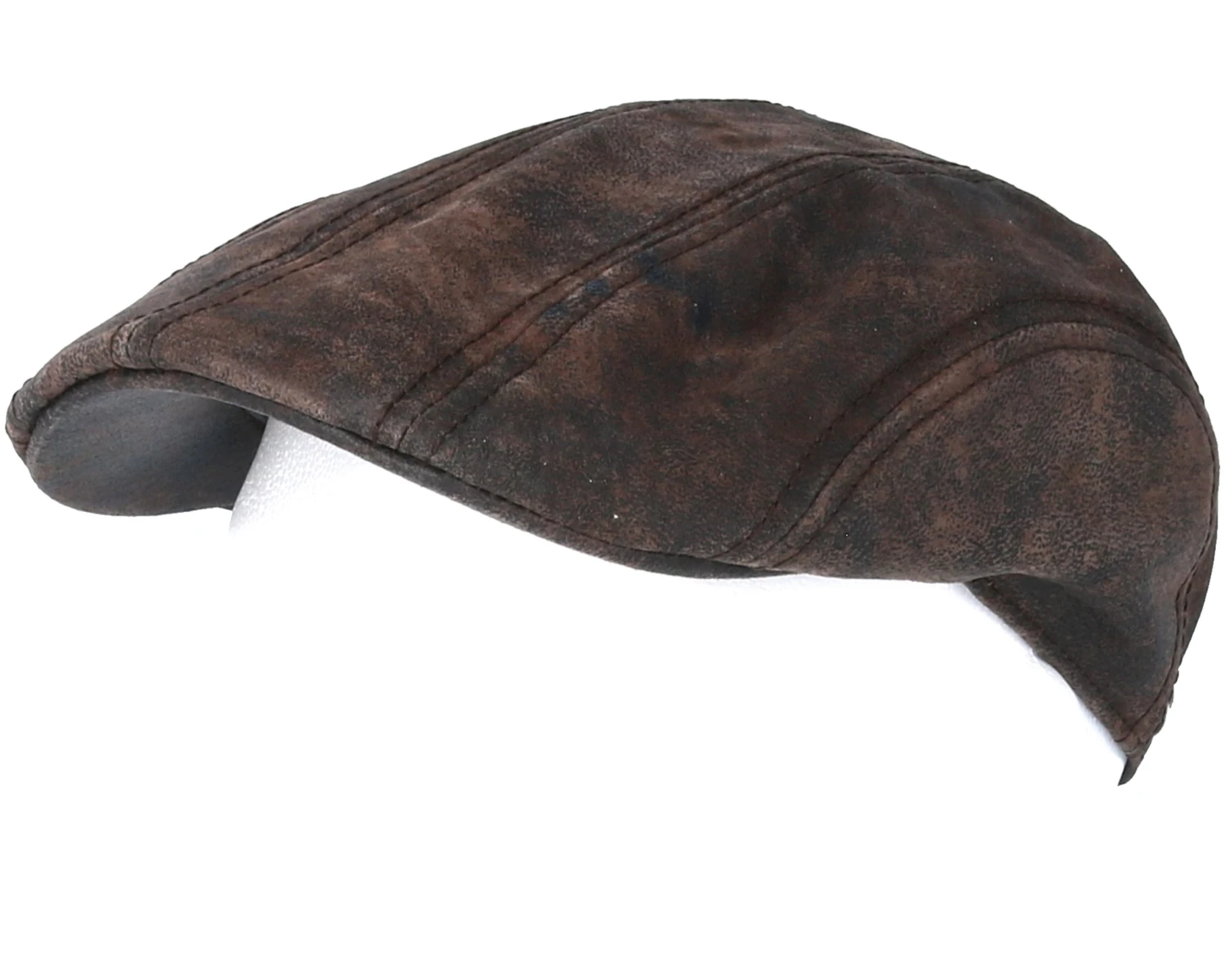Ivy Cap Pigskin Dark Brown Flat Cap - Stetson 5 Ivy Cap Pigskin Dark Brown Flat Cap - Stetson - Image 5