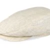 Driver Cap Linen Beige Flat Cap - Stetson