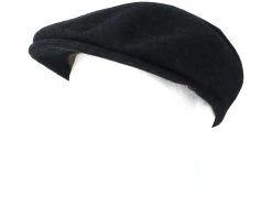 Kent Wool/Cashmere Black Flat Cap - Stetson -Fashion Hat Discount Store 4043898583596 5