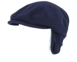Kent Wool/Cashmere Ear Flap Navy Flat Cap - Stetson -Fashion Hat Discount Store 4043898593328 6