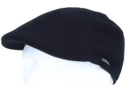 Texas Wool/Cashmere Ear Flap Black Flat Cap - Stetson 10 Texas Wool/Cashmere Ear Flap Black Flat Cap - Stetson -Fashion Hat Discount Store 4043898649056 5