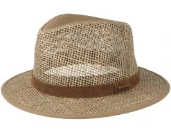 Seagrass Traveller Beige/Brown Straw - Stetson