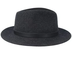 Woolfelt Mix Black/Black Traveller - Stetson -Fashion Hat Discount Store 4043898683739 3