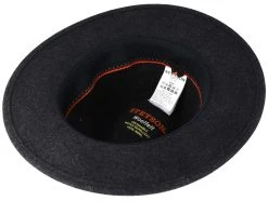 Woolfelt Mix Black/Black Traveller - Stetson -Fashion Hat Discount Store 4043898683739 4