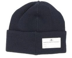 Merino Wool 2 Black Beanie - Stetson