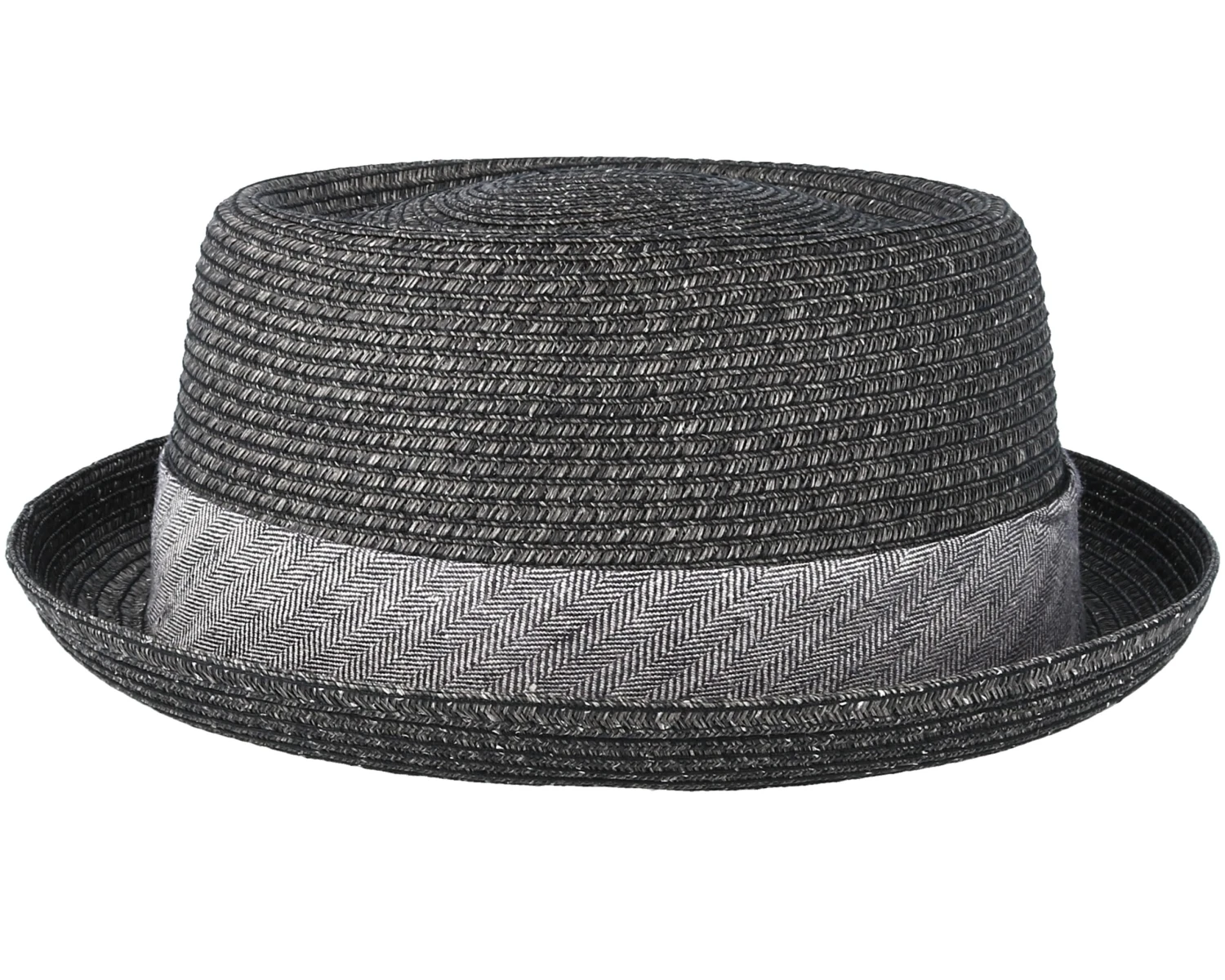Toyo Heather Black Porkpie - Stetson 3 Toyo Heather Black Porkpie - Stetson - Image 3