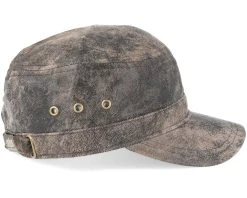 Army Pigskin Dark Brown Adjustable - Stetson -Fashion Hat Discount Store 4043898722629 3