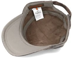 Army Pigskin Dark Brown Adjustable - Stetson -Fashion Hat Discount Store 4043898722629 4