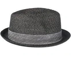 Trilby Toyo Black Straw - Stetson -Fashion Hat Discount Store 4043898723428 3