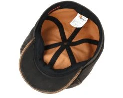 6-Panel Cap Co/Pes Schwarz Flatcap - Stetson -Fashion Hat Discount Store 4043898723688 4