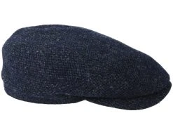 Driver Wool Navy Flat Cap - Stetson -Fashion Hat Discount Store 4043898779159 3