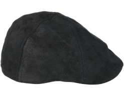 Texas Pig Skin Black Flat Cap - Stetson -Fashion Hat Discount Store 4043898791014 3