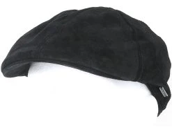 Texas Pig Skin Black Flat Cap - Stetson -Fashion Hat Discount Store 4043898791014 5